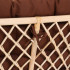 Диван садовый "Индо" из ротанга, с коричневой подушкой, 113 х 68 х 71 см