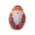 Новый Год и Рождество елочная игрушка яйцо резное Дед Мороз ПГ