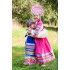 Русский народный детский костюм ФАРТУКИ синий , 95 см