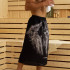 Полотенце для бани «Лев» мужской килт 80х145 см, 100 % хл, вафельное полотно