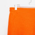 Килт женский, 80х150+-2 см, цвет оранжевый, вышивка Снежинки, махра 300г/м², 100 % хлопок