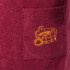 Килт(юбка) мужской махровый, с карманом, 70х150 бордовый