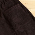 Килт с карманом для бани и сауны, 150х60 см, махровое, серый 390г/м