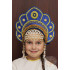 Русский народный костюм КОКОШНИКИ Кокошник Елена ЕЛЕ-00-02-00, 12,5 см