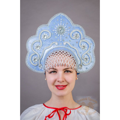 Русский народный костюм КОКОШНИКИ Кокошник Елизавета Лиз 00-03-00, 16 см