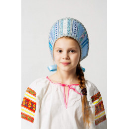 Русский народный костюм КОКОШНИКИ Кокошник Марья МИС-00-03-00, Высота 11 см