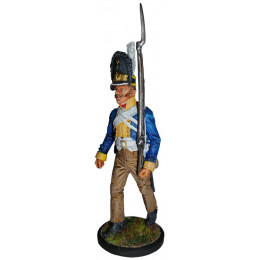 Солдатик оловянный Наполеоновские войны Гренадер 45-го пехотного полка Цвайфеля. Пруссия, 1806 г.