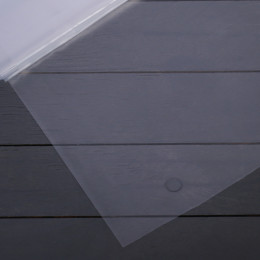 Плёнка полиэтиленовая, толщина 80 мкм, 3 × 5 м, рукав (1,5 м × 2), прозрачная, 1 сорт, ГОСТ 10354-82