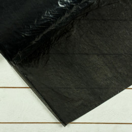 Плёнка полиэтиленовая, техническая, толщина 60 мкм, 3 × 100 м, рукав (1,5 м × 2), чёрная, 2 сорт, Эконом 50 %