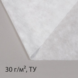 Материал укрывной, 5 × 3.2 м, плотность 30, с УФ-стабилизатором, белый, Greengo, Эконом 20%