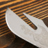 Нож-вилка для шашлыка узбекский с гравировкой