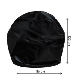 Чехол для тандыра, 116 d x 122 h см, оксфорд 210, чёрный