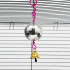 Игрушка "Диско-шар" с колокольчиком, 15 см, d 5.2 см