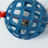 Игрушка для птиц "Шарик с бубенчиком", d 4.5 см, микс цветов