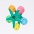 Игрушка для птиц "Карусель с шариками", 10 см (шарики по 3 см), микс цветов